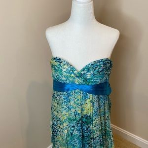 BCBG Multicolored Gown Size 0P